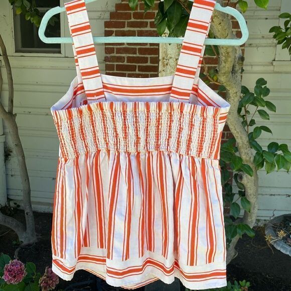 👚Cabi Brunch Halter Top - Red & White stripes with detachable bow ties S - New! - Picture 4 of 8